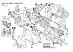 Bosch 0 603 338 5B9 Psb 570 Re Percussion Drill 230 V / Eu Spare Parts